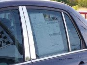 Nissan Versa 2007-2010 - (Sedan) - Хромированные накладки на стойки  (к-т 4 / 6 шт.) фото, цена