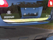 Nissan Rogue 2008-2010 - Хромированная накладка на кромку багажника. фото, цена