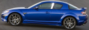 Mazda RX-8 2004-2009 - Хромированные накладки на стойки  к-т 2 шт. фото, цена