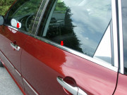 Mazda 3 2003-2009 - Хромированные накладки на оконный уплотнитель, к-т 4 шт. (SAA) фото, цена