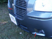 Dodge Magnum 2005-2008 - Хромированные накладки на противотуманки и решетку радиатора  к-т 4 шт. фото, цена