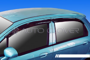 Daewoo Matiz 2005-2010 - (M150/М200) - Дефлекторы окон (ветровики), комлект. (Clover) фото, цена