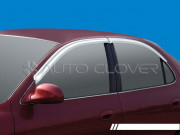 Hyundai Elantra 1995-2000 - Дефлекторы окон хромированные  к-т 4 шт. фото, цена