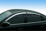 Hyundai Grandeur/Azera 2005-2010 - (TG) - Дефлекторы окон хромированные  к-т 4 шт. фото, цена