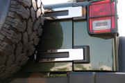 Jeep Wrangler 2007-2015 - Хромированные накладки на петли дверей багажника  к-т 2 шт. фото, цена