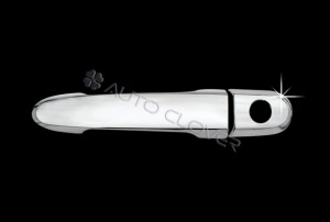 Kia Sorento 2009-2015 - Хромированные накладки на ручки, к-т 6 штук. (Clover) фото, цена