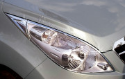 Daewoo Matiz 2009-2011 - (Maitz Creative / M300) - Хромированные накладки на фары  к-т 4 шт. фото, цена
