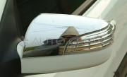 Kia Sorento 2006-2010 - Хромированные накладки на зеркала с повторителями поворотов. фото, цена