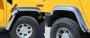 Hummer H2 2003-2009 - Хромированные накладки на арки. фото, цена