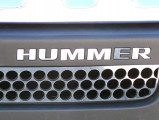 Накладка заднего бампера на hummer h3