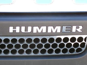 Hummer H3 2006-2009 - Хромированный логотип   HUMMER. фото, цена