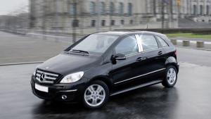 Mercedes-Benz B 2005-2010 - Хромированные накладки на стойки к-т 4 шт. фото, цена