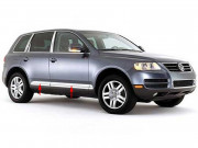 Volkswagen Touareg 2002-2010 - Хромированные накладки на двери  к-т 6 шт. фото, цена