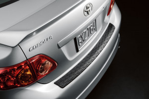 Toyota Corolla 2009-2012 - Накладка на задний бампер. фото, цена