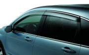 Honda CRV 2007-2010 - Дефлекторы окон с хром-полосой к-т 4 шт. (Honda) фото, цена