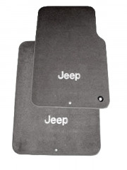 Jeep Wrangler 2007-2010 - (4DR) - Коврики тканевые  к-т. (Цвет: серый). фото, цена