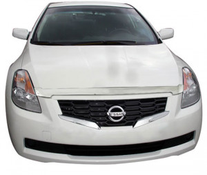 Nissan Altima 2008-2010 - Дефлектор капота хромированный. (AVS) фото, цена