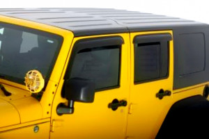 Jeep Wrangler 2007-2010 - Дефлекторы окон к-т 4 шт. (AVS) фото, цена