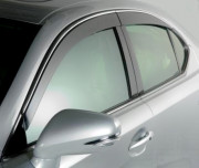 Lexus IS 2006-2011 - Дефлекторы окон с хромированным молдингом к-т 4 шт. фото, цена