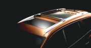 Buick Enclave 2008-2011 - Поперечины под рейлинги к-т 2 шт. (Цвет: черный/хром). фото, цена