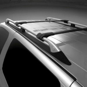 Chevrolet Uplander 2005-2009 - Поперечины под рейлинги к-т 2 шт. (Цвет: черный). фото, цена