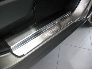 Chevrolet Captiva 2007-2010 - Порожки внутренние к-т 4 шт. (НатаНико) фото, цена