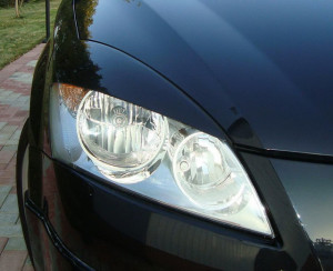 Kia Ceed 2006-2010 - Реснички на фары, комплект 2 штуки, широкие, UA фото, цена