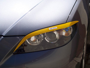 Mazda 3 2003-2008 - (Sed) - Реснички на фары  к-т 2 шт. (Длинные). фото, цена