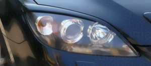 Mazda 3 2003-2008 - (Htb) - Реснички на фары  к-т 2 шт. (Длинные). фото, цена