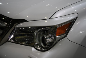 Lexus GX 2010-2013 - Реснички на фары  к-т 2 шт. (Под покраску). фото, цена