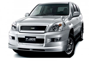 Toyota Land Cruiser Prado 2003-2008 - Накладка переднего бампера. (Под покраску). (JAOS) фото, цена