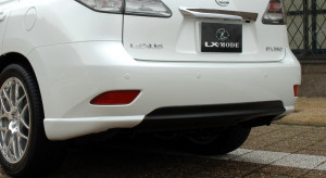 Lexus RX 2010-2013 - Спойлер заднего бампера. (LX-MODE). фото, цена